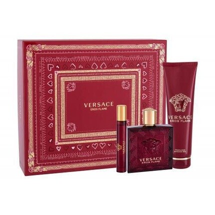 VERSACE Eros Flame 3 Piece Gift Set 3.4oz EDT Spray 5oz S/G 0.33oz EDT, Коричневый, VERSACE Eros Flame 3 Piece Gift Set 3.4oz EDT Spray 5oz S/G 0.33oz EDT
VERSACE Eros Flame 3 Piece Gift Set 3.4oz EDT Spray 5oz S/G 0.33oz EDT, Коричневый, VERSACE Eros Flame 3 Piece Gift Set 3.4oz EDT Spray 5oz S/G 0.33oz EDT