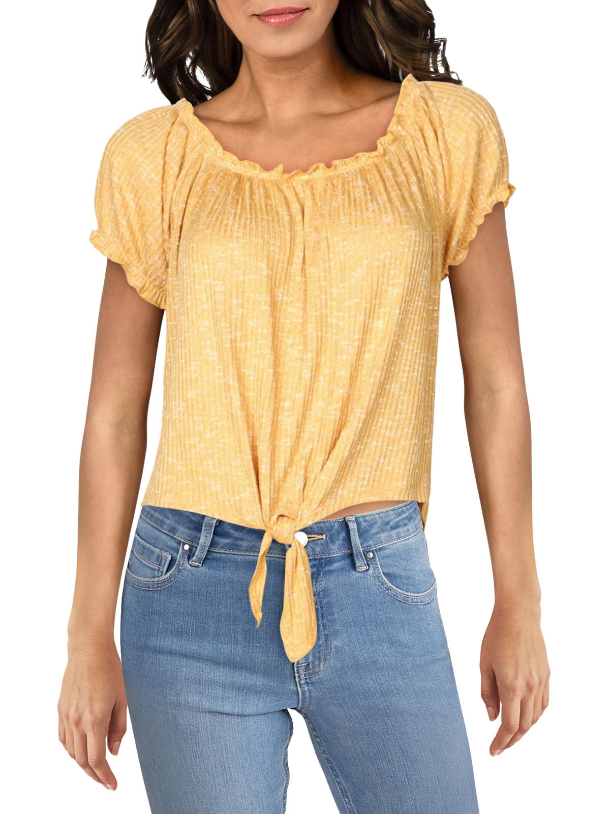 Топ Juniors Womens с открытыми плечами, меланжевого цвета Crave Fame, цвет mustard
Топ Juniors Womens с открытыми плечами, меланжевого цвета Crave Fame, цвет mustard