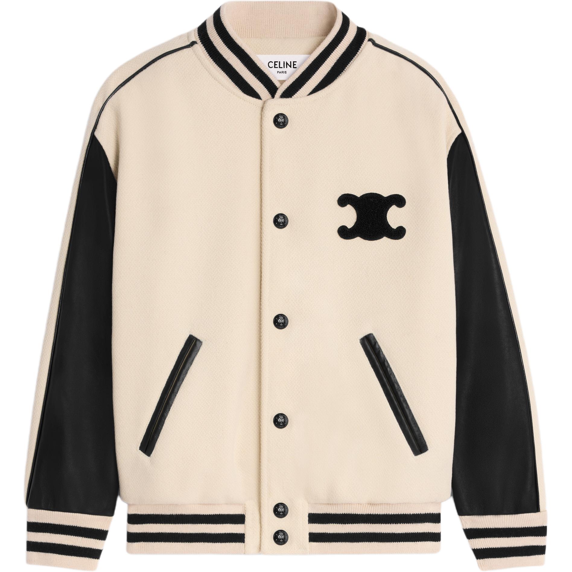 CELINE Триумф Тедди куртка из фактурной шерсти, Beige
CELINE Триумф Тедди куртка из фактурной шерсти, Beige