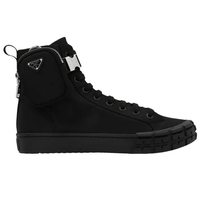 Кроссовки Prada Wheel Re-Nylon High 'Black', черный
Кроссовки Prada Wheel Re-Nylon High 'Black', черный