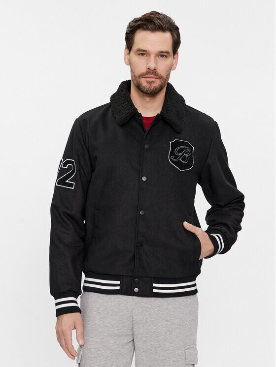 Бомбер стандартного кроя Brave Soul, черный
Бомбер стандартного кроя Brave Soul, черный