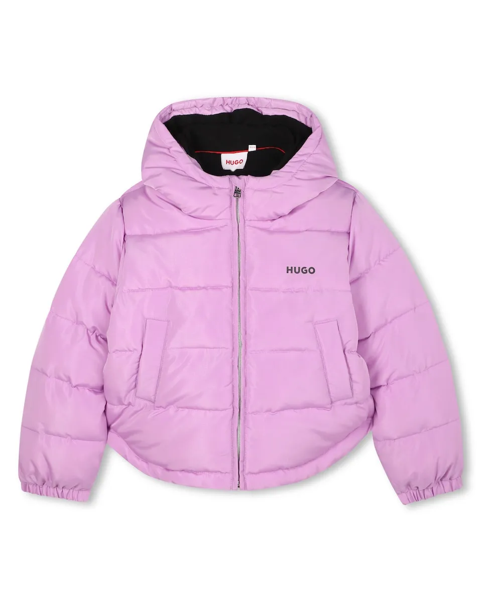 Детское пальто для девочки фиолетового цвета с длинными рукавами Hugo
Детское пальто для девочки фиолетового цвета с длинными рукавами Hugo