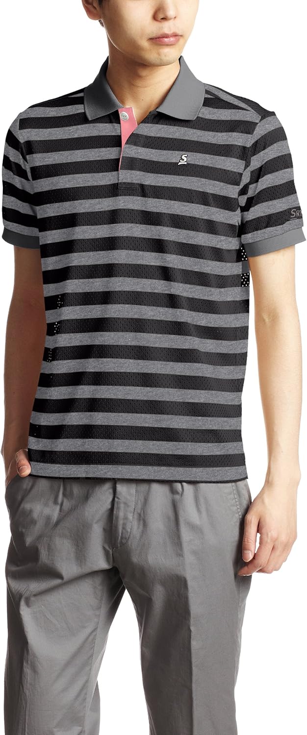 Рубашка-поло Srixon, впитывающая влагу и быстросохнущая, защита от УФ-излучения, элегантный силуэт, полосатый узор
Рубашка-поло Srixon, впитывающая влагу и быстросохнущая, защита от УФ-излучения, элегантный силуэт, полосатый узор