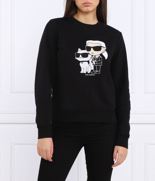Толстовка женская Karl Lagerfeld с фирменным принтом, черный
Толстовка женская Karl Lagerfeld с фирменным принтом, черный