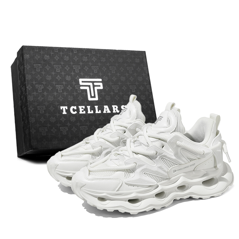 Кроссовки для бега мужские low top с тканевой амортизацией, устойчивые к истиранию, с поддержкой и отскоком TCELLARS, vintage белый (full-length shock-absorbing air cushion style)
Кроссовки для бега мужские low top с тканевой амортизацией, устойчивые к истиранию, с поддержкой и отскоком TCELLARS, vintage белый (full-length shock-absorbing air cushion style)