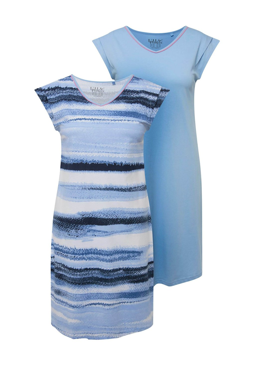 Ночная рубашка 2 PACK SLEEP Ulla Popken, светло-голубой
Ночная рубашка 2 PACK SLEEP Ulla Popken, светло-голубой