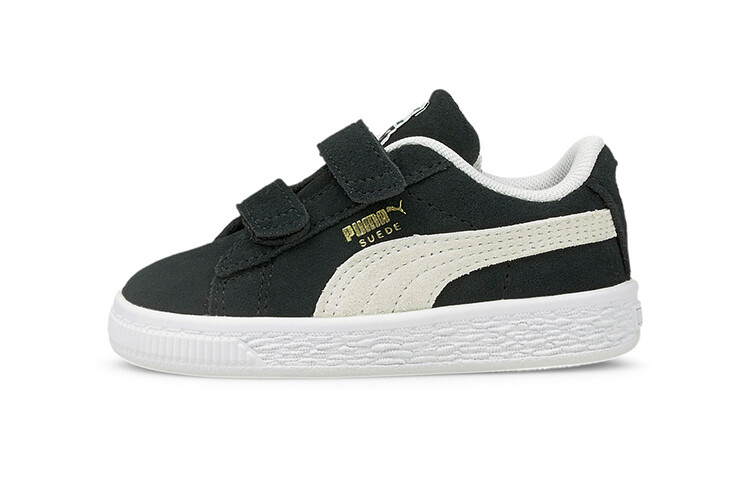 Кроссовки Puma Suede Classic 21 AC Infant 'Black White'
Кроссовки Puma Suede Classic 21 AC Infant 'Black White'
