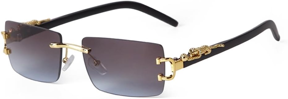 Солнцезащитные очки без оправы прямоугольной формы для женщин и мужчин, в стиле ретро, защита от ультрафиолета UV400, леопардовый принт, градиентные линзы, L11339 generic, C7
Солнцезащитные очки без оправы прямоугольной формы для женщин и мужчин, в стиле ретро, защита от ультрафиолета UV400, леопардовый принт, градиентные линзы, L11339 generic, C7