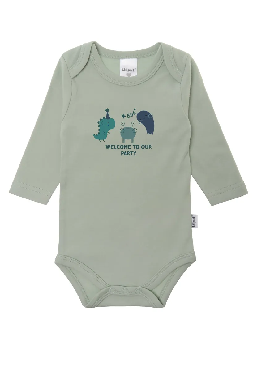 Лилипутовое боди "Вечеринка" с круглым вырезом Liliput, зеленый
Лилипутовое боди "Вечеринка" с круглым вырезом Liliput, зеленый