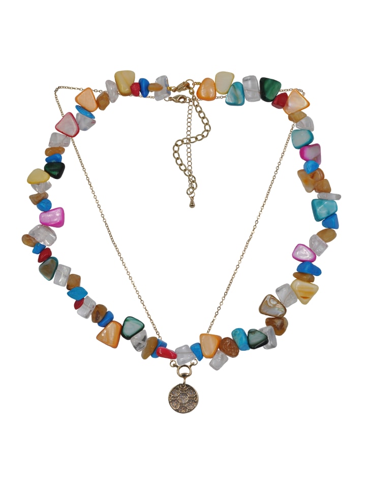 Steuer Modeschmuck Колье Metall in mehrfarbig
Steuer Modeschmuck Колье Metall in mehrfarbig