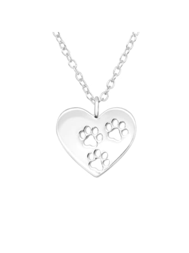 Alexander York Колье с подвеской в виде сердца и трех лап, выполненное в технике ажурной резьбы, состоит из двух частей, из серебра
Alexander York Колье с подвеской в виде сердца и трех лап, выполненное в технике ажурной резьбы, состоит из двух частей, из серебра