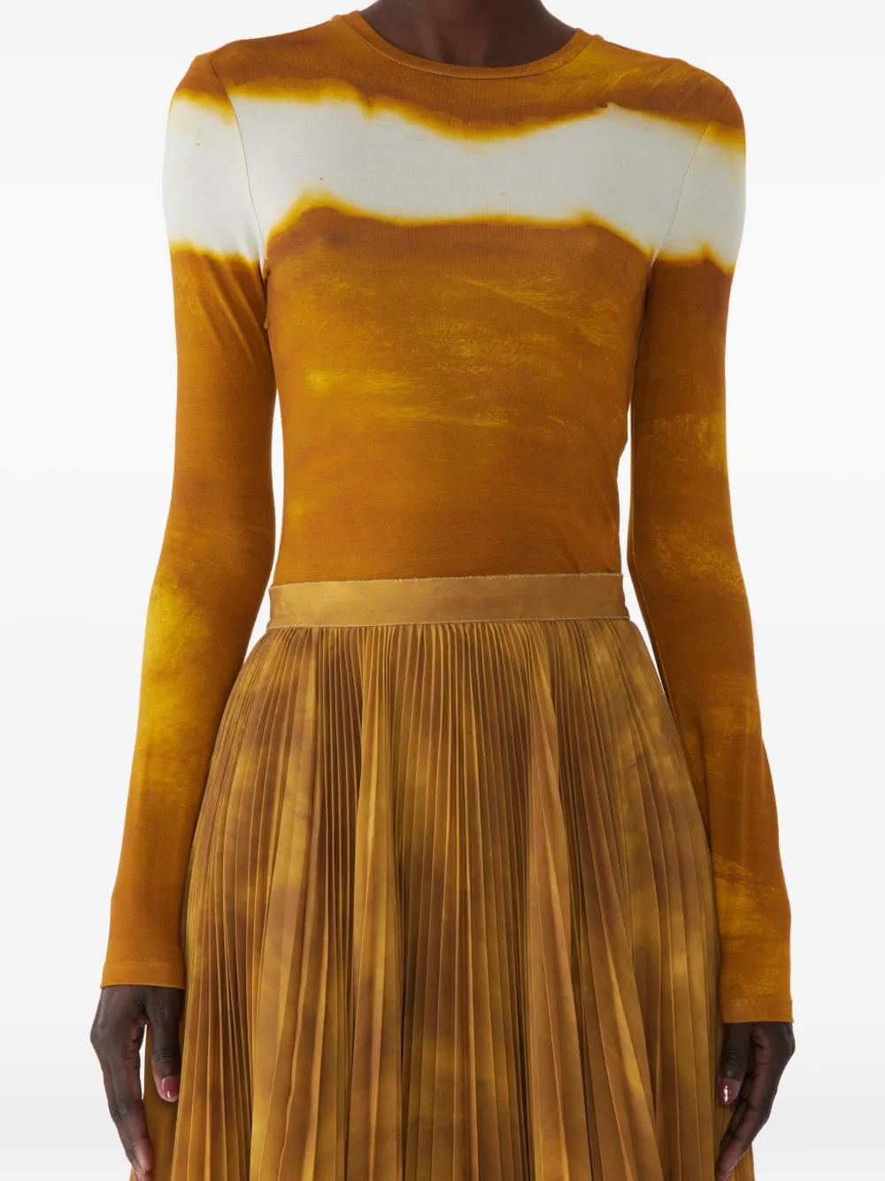 Футболка с длинными рукавами в полоску Jason Wu Collection, оранжевый
Футболка с длинными рукавами в полоску Jason Wu Collection, оранжевый