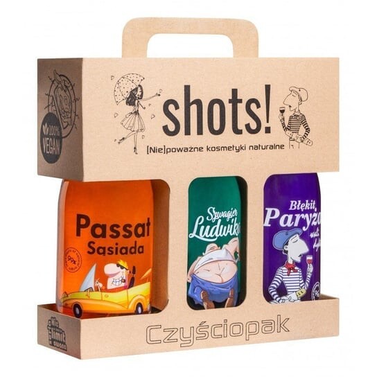 Набор уходовой косметики, 3 шт. LAQ, Shots
Набор уходовой косметики, 3 шт. LAQ, Shots