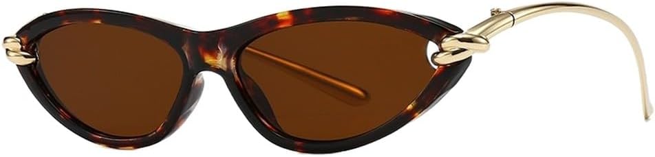 Женские солнцезащитные очки в тонкой оправе, стильные «кошачий глаз», панк-металлические солнцезащитные очки, модные очки-«кошачий глаз» для женщин WNCKSQ, C4demibrown
Женские солнцезащитные очки в тонкой оправе, стильные «кошачий глаз», панк-металлические солнцезащитные очки, модные очки-«кошачий глаз» для женщин WNCKSQ, C4demibrown