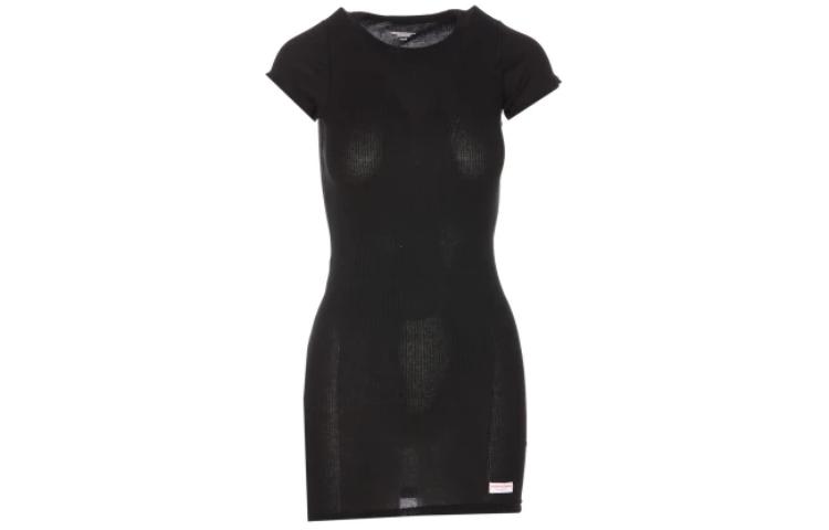 Короткое платье с коротким рукавом Alexander Wang, черный
Короткое платье с коротким рукавом Alexander Wang, черный