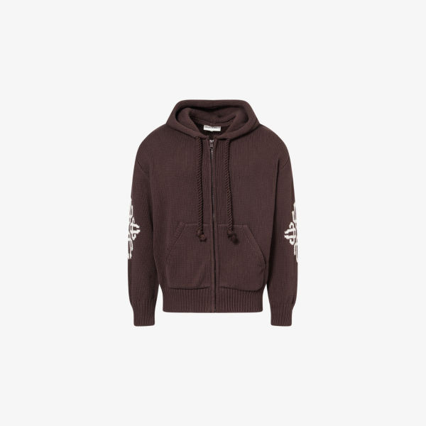 Худи The Couture Club с объемным логотипом, коричневый
Худи The Couture Club с объемным логотипом, коричневый