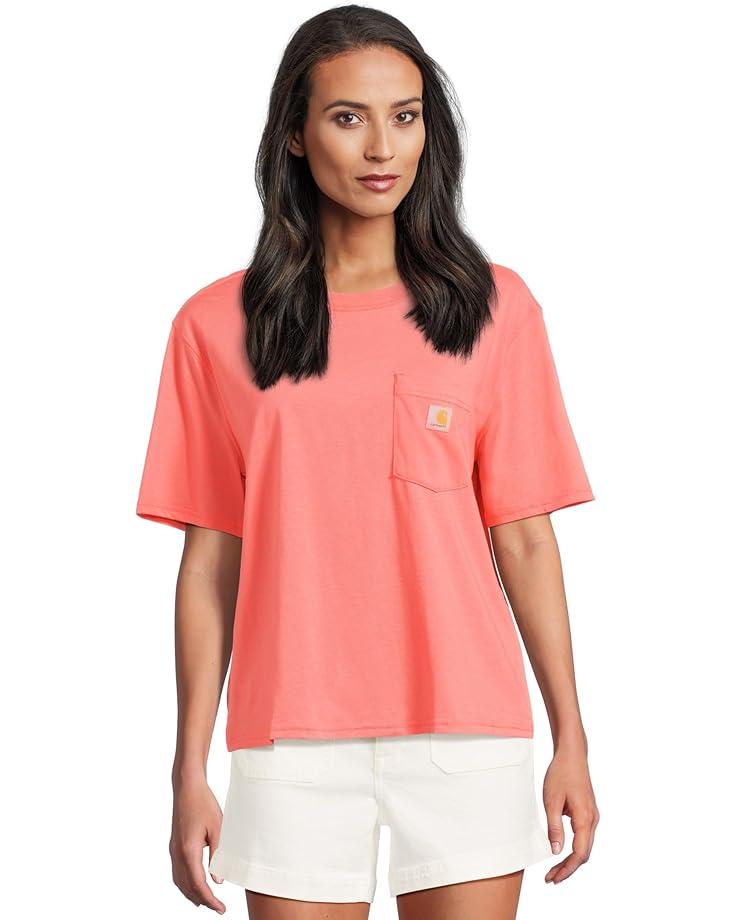 Свитер Carhartt TENCEL Fiber Series Loose Fit Short-Sleeve Pocket T-Shirt, цвет Pink Salmon
Свитер Carhartt TENCEL Fiber Series Loose Fit Short-Sleeve Pocket T-Shirt, цвет Pink Salmon