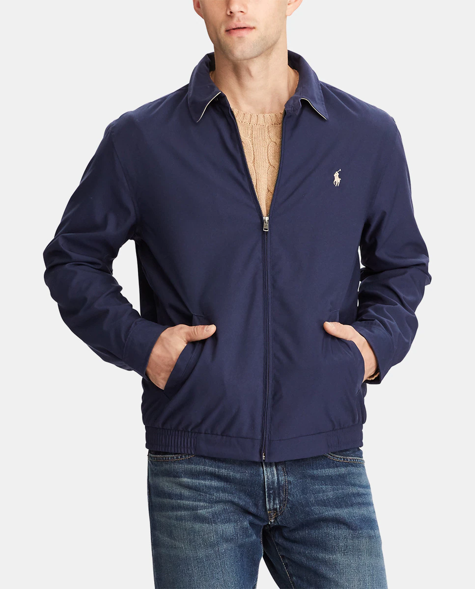 Мужская куртка с двойной ластовицей из микрофибры Polo Ralph Lauren, темно-синий
Мужская куртка с двойной ластовицей из микрофибры Polo Ralph Lauren, темно-синий