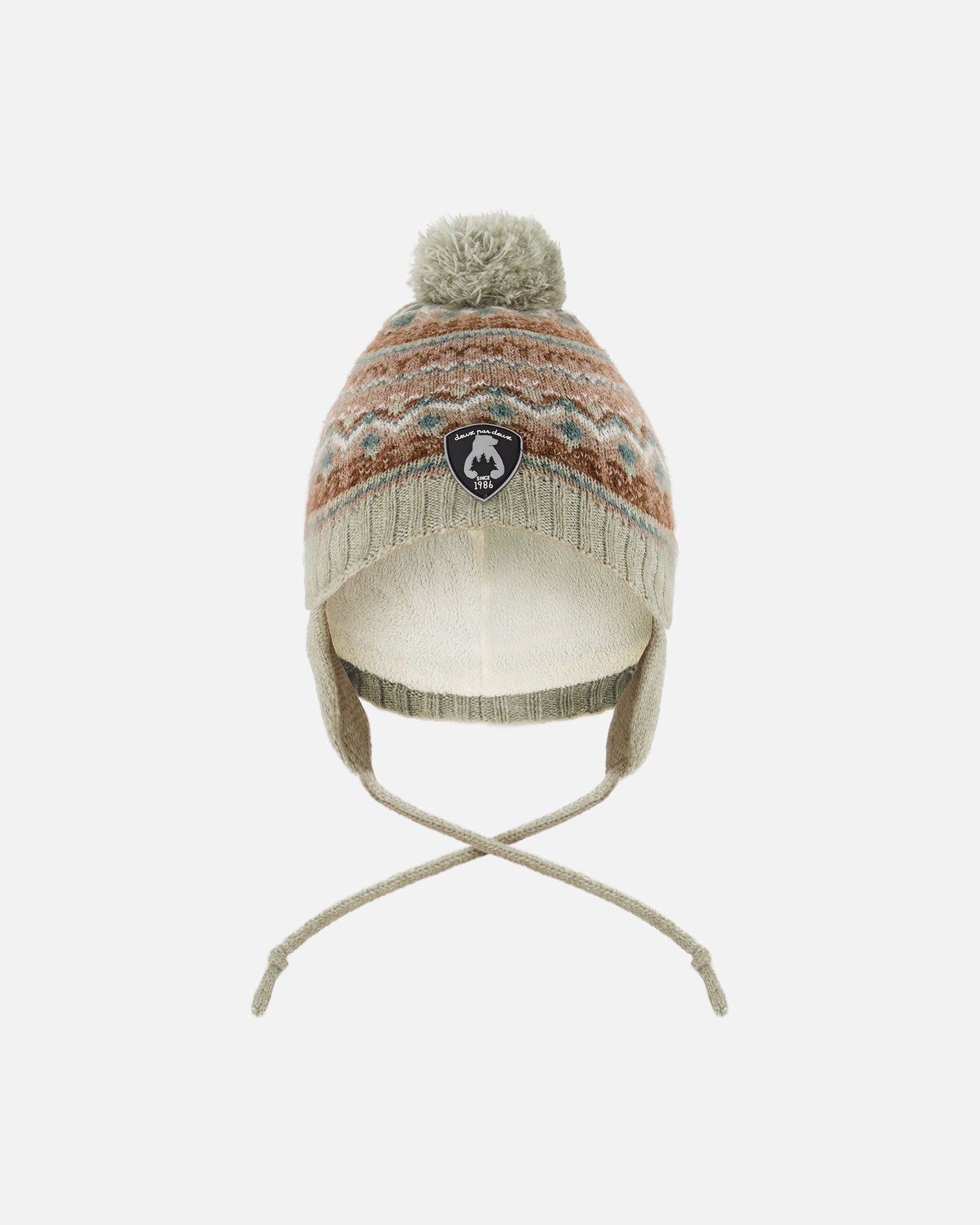 Детская вязаная шапка с ушками и помпоном в сине-фиолетовой гамме Deux par Deux
Детская вязаная шапка с ушками и помпоном в сине-фиолетовой гамме Deux par Deux