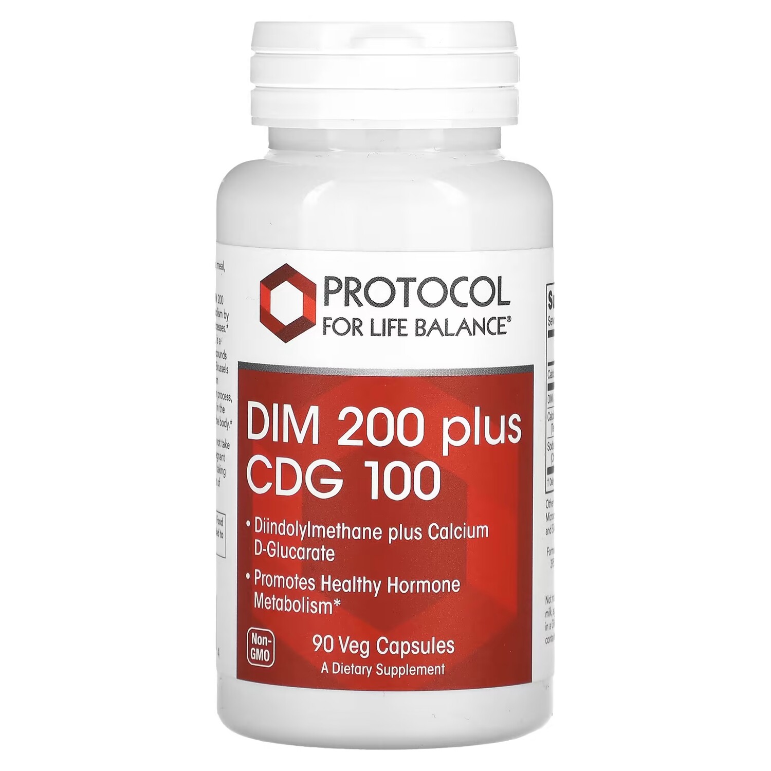 Добавка Protocol for Life Balance DIM 200 Plus CDG 100, 90 капсул
Добавка Protocol for Life Balance DIM 200 Plus CDG 100, 90 капсул