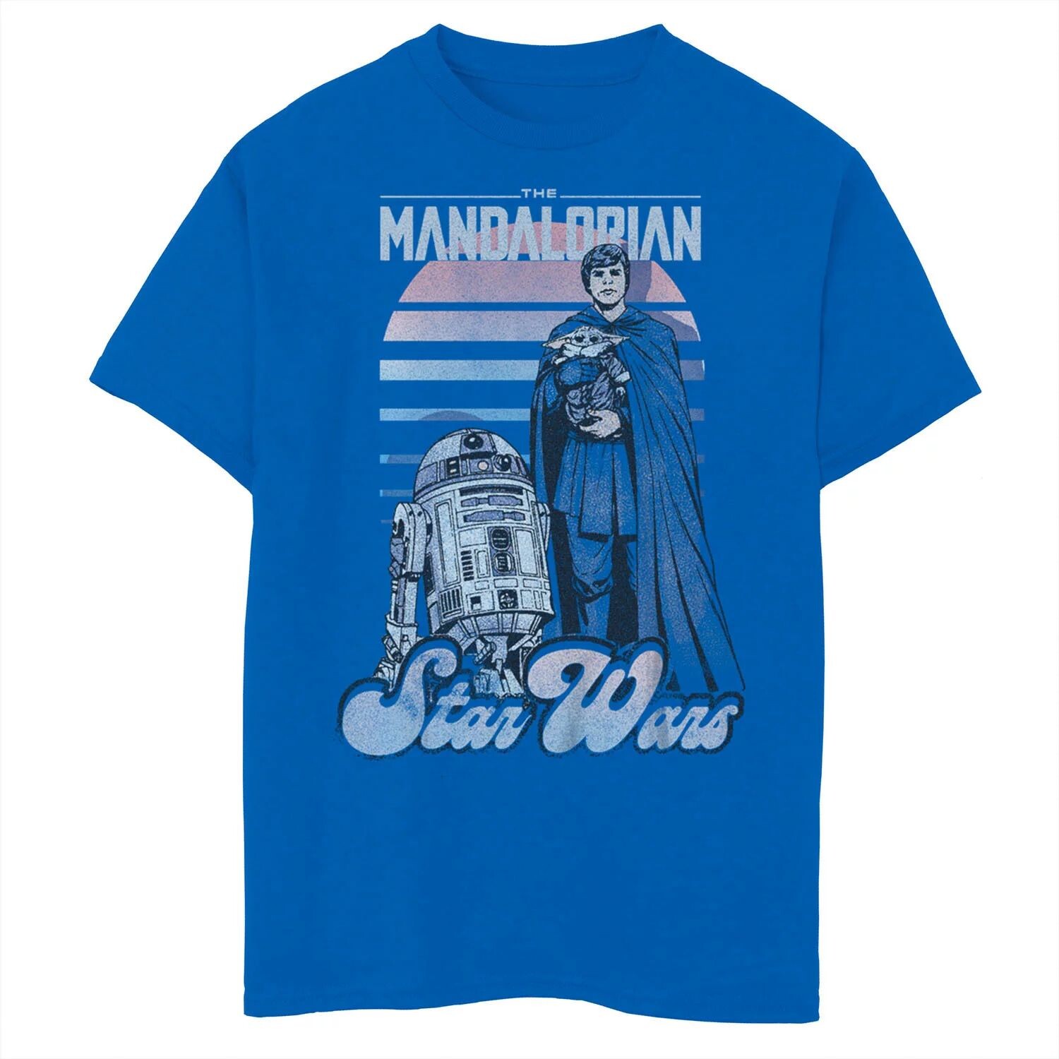 Футболка с рисунком в стиле ретро для мальчиков 8–20 лет «Звездные войны: Мандалорец: мальчик и его дроид» Star Wars
Футболка с рисунком в стиле ретро для мальчиков 8–20 лет «Звездные войны: Мандалорец: мальчик и его дроид» Star Wars