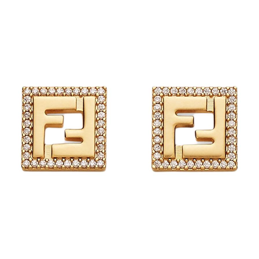 FENDI Серьги Forever Embellished Stud
FENDI Серьги Forever Embellished Stud