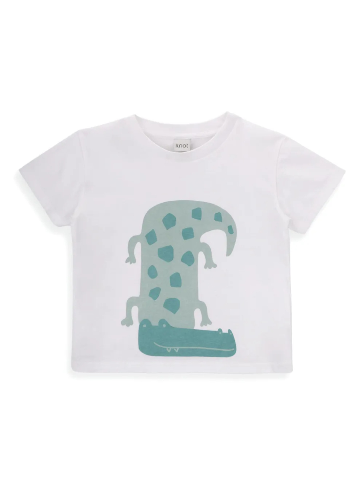 Футболка из органического хлопка с принтом Alligator Knot, белый
Футболка из органического хлопка с принтом Alligator Knot, белый