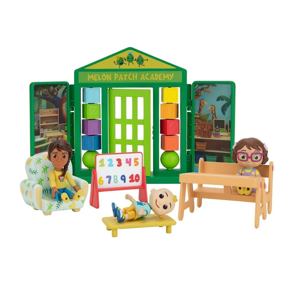 CoComelon Игровой набор «Пойдем в школу» 35,6 x 30,6 x 7,80 см (35,6 x 30,6 x 7,80 см) (S2425611) Inna marka
CoComelon Игровой набор «Пойдем в школу» 35,6 x 30,6 x 7,80 см (35,6 x 30,6 x 7,80 см) (S2425611) Inna marka