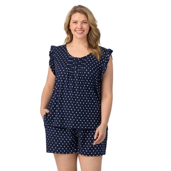 Комплект из двух пижамных шорт и майки большого размера Draper James, цвет nassau navy dot
Комплект из двух пижамных шорт и майки большого размера Draper James, цвет nassau navy dot