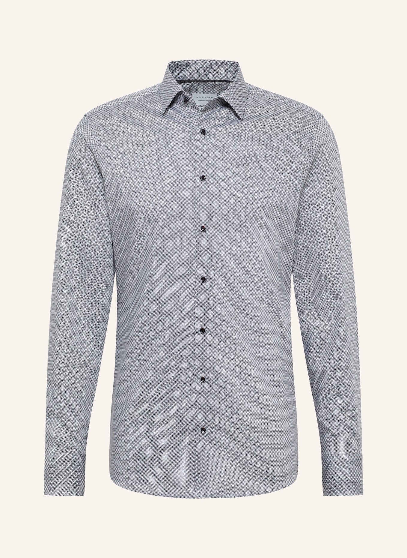 Рубашка облегающего кроя Eterna, серый
Рубашка облегающего кроя Eterna, серый