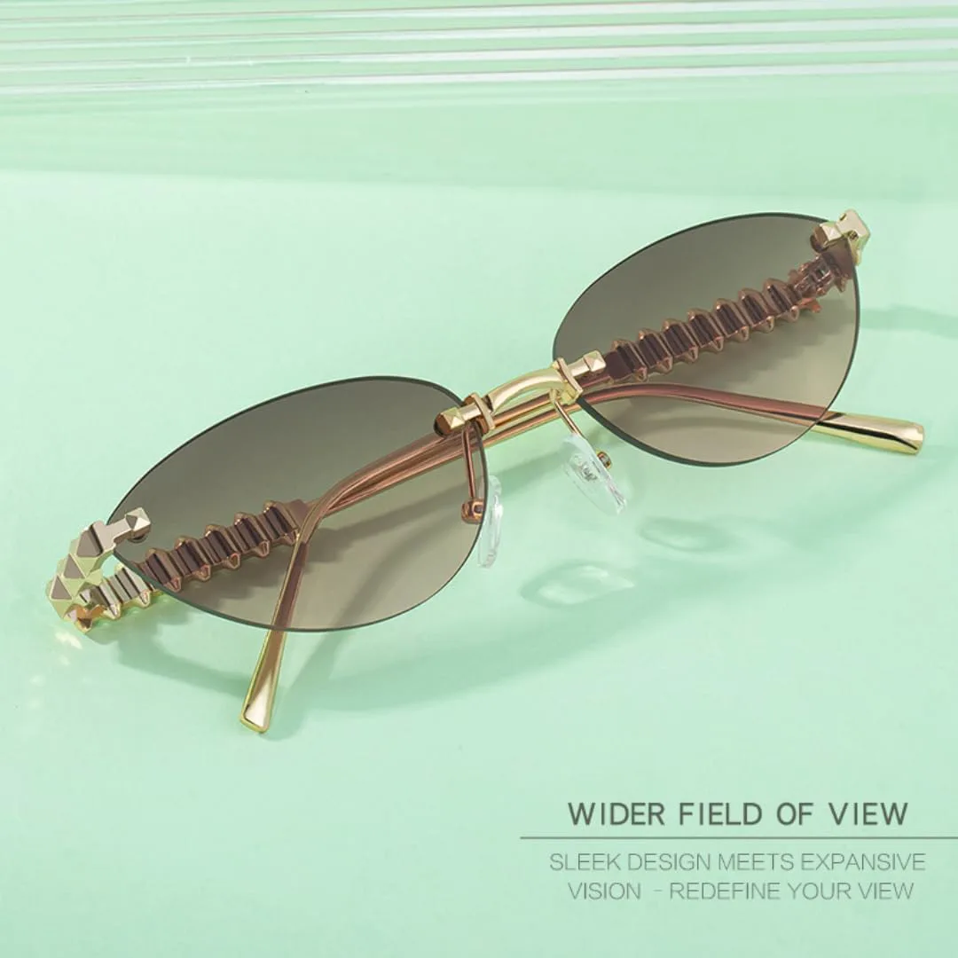 Женские солнцезащитные очки в стиле панк «Кошачий глаз» в роскошной винтажной металлической оправе с защитой от УФ-излучения UV400 TOIPASTN, C3brownpink
Женские солнцезащитные очки в стиле панк «Кошачий глаз» в роскошной винтажной металлической оправе с защитой от УФ-излучения UV400 TOIPASTN, C3brownpink