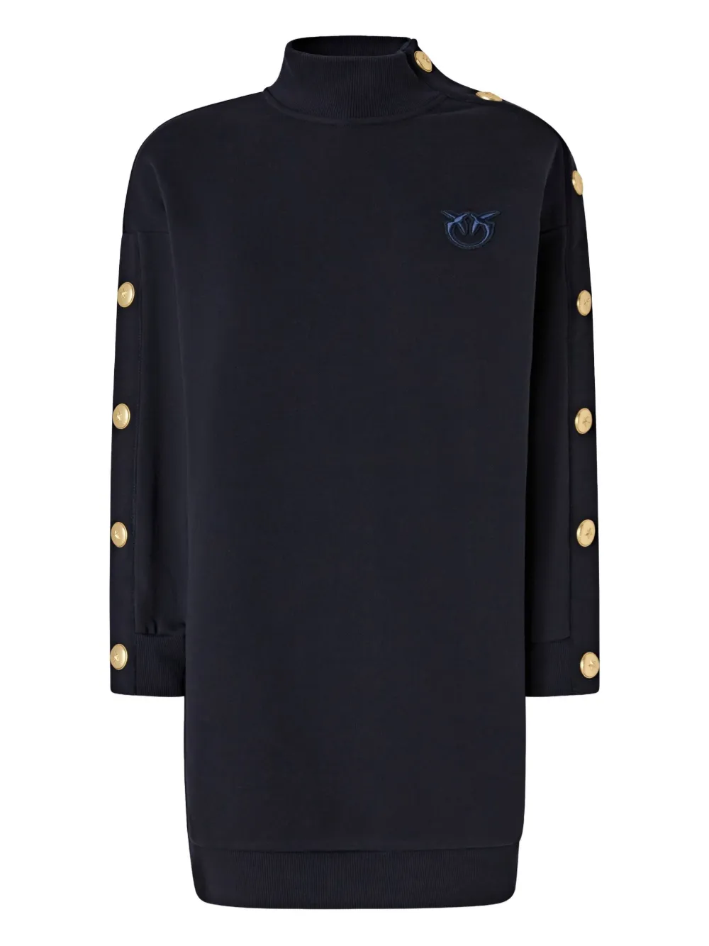 Платье мини с высоким воротником PINKO, синий
Платье мини с высоким воротником PINKO, синий