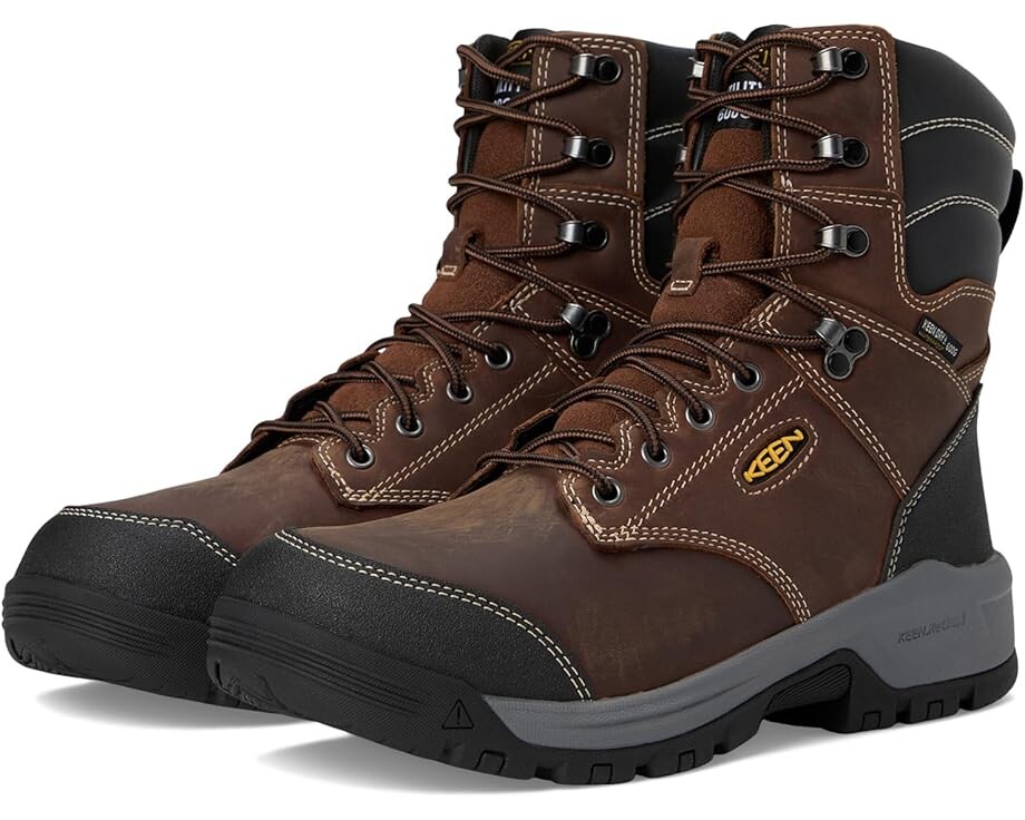 Ботинки KEEN Utility Evanston 8" Soft Toe Waterproof Insulated 600G, цвет Bison/Black
Ботинки KEEN Utility Evanston 8" Soft Toe Waterproof Insulated 600G, цвет Bison/Black