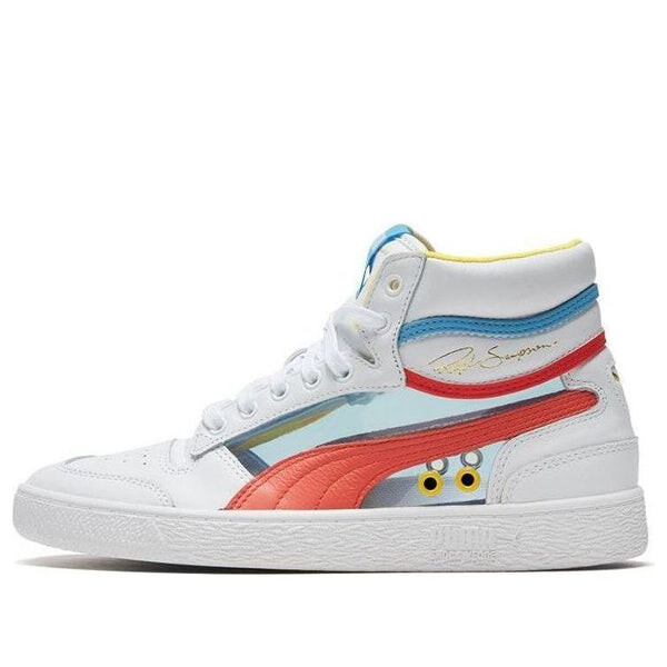 Кроссовки ralph sampson mid glass 'white/hot coral/ethereal blue' Puma, белый
Кроссовки ralph sampson mid glass 'white/hot coral/ethereal blue' Puma, белый