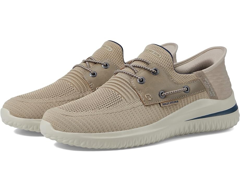 Кроссовки SKECHERS Delson 3.0 Roth Hands Free Slip-Ins, цвет Taupe 
Кроссовки SKECHERS Delson 3.0 Roth Hands Free Slip-Ins, цвет Taupe