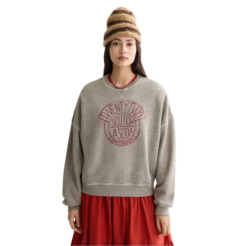 Толстовка Scotch & Soda Washed Oversized Fit Graphic, серый
Толстовка Scotch & Soda Washed Oversized Fit Graphic, серый