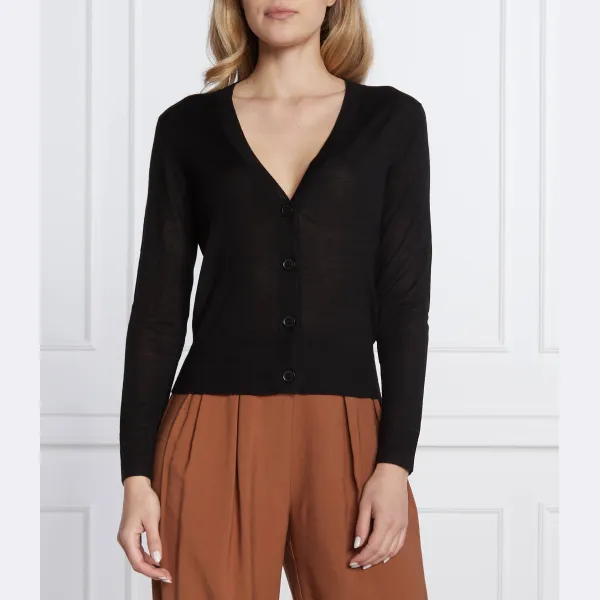 Шерстяной свитер узкого кроя Calvin Klein, черный
Шерстяной свитер узкого кроя Calvin Klein, черный