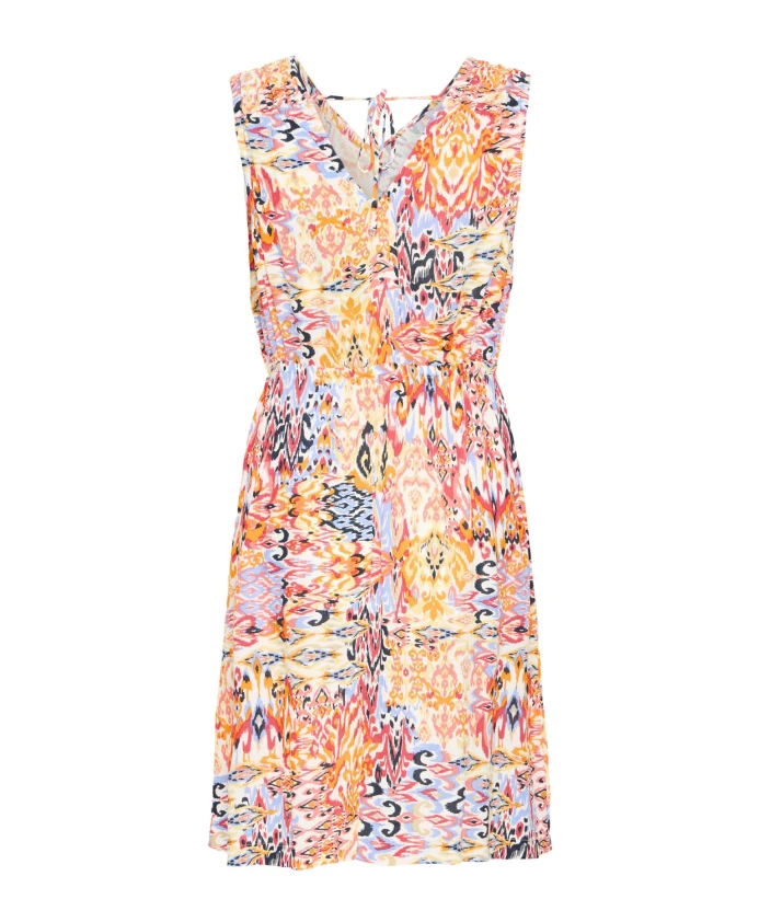 Платье икат с многоцветной геранью Ichi, мультиколор
Платье икат с многоцветной геранью Ichi, мультиколор