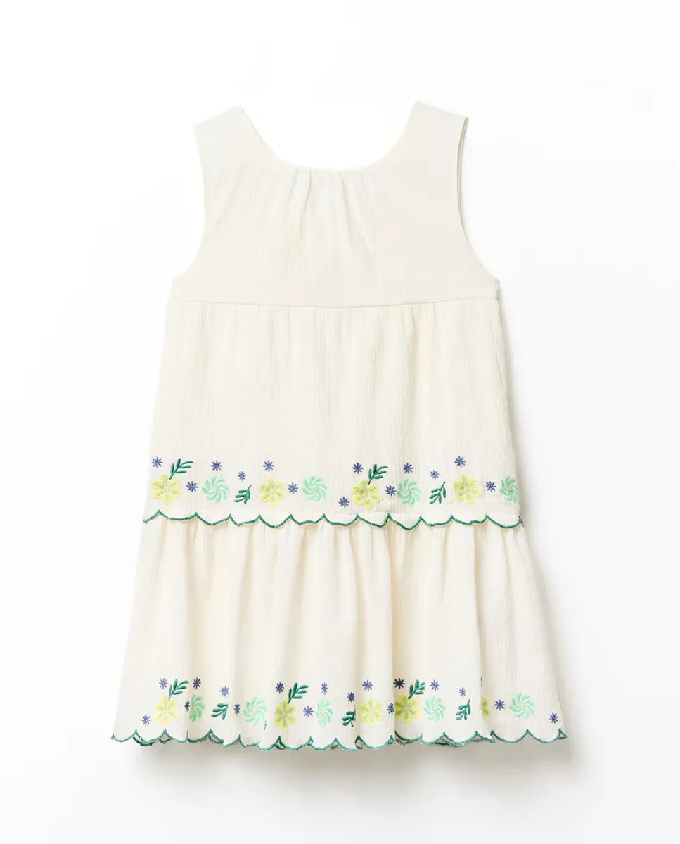 Платье из крепа с вышивкой Sfera, цвет Crudo
Платье из крепа с вышивкой Sfera, цвет Crudo