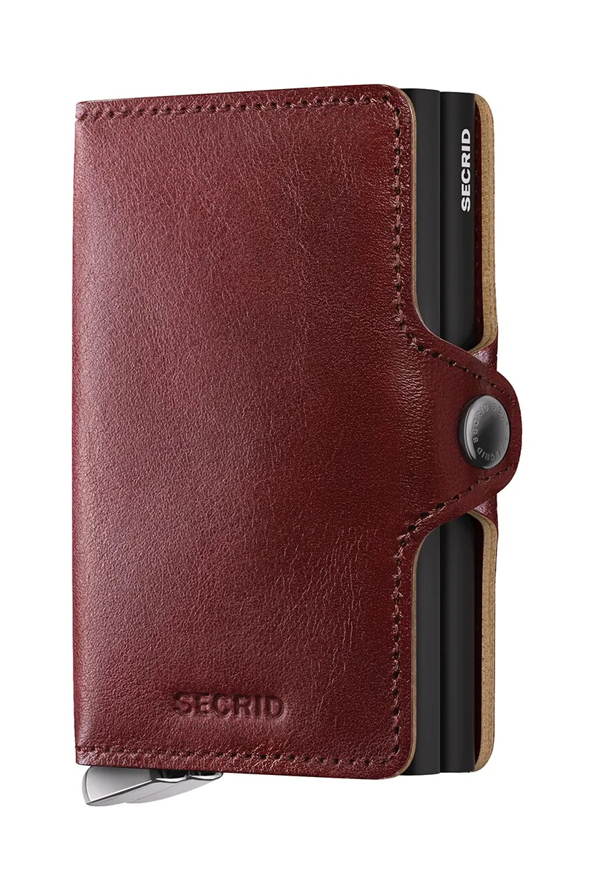 Кошелек из кожи Secrid, коричневый 
Кошелек из кожи Secrid, коричневый