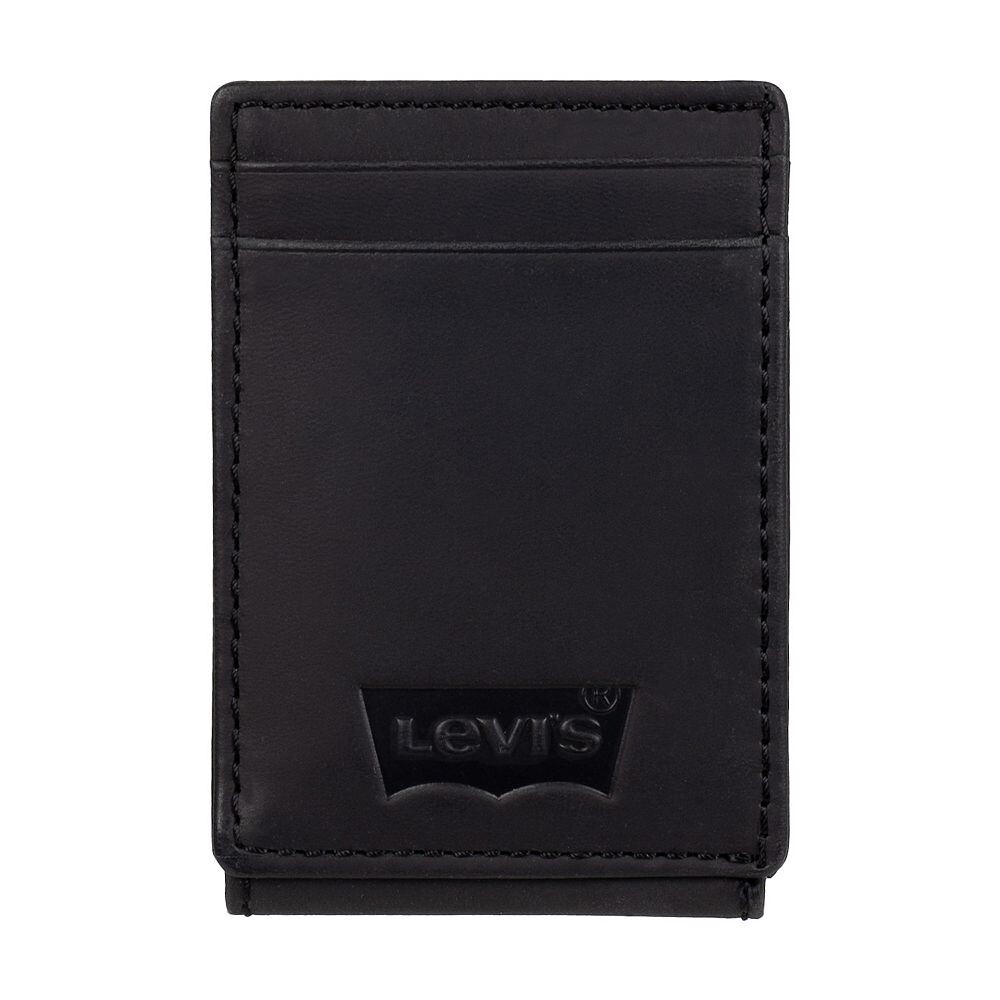 Мужской кошелек Levi's с передним карманом, RFID-меткой и магнитным зажимом для денег, черный
Мужской кошелек Levi's с передним карманом, RFID-меткой и магнитным зажимом для денег, черный