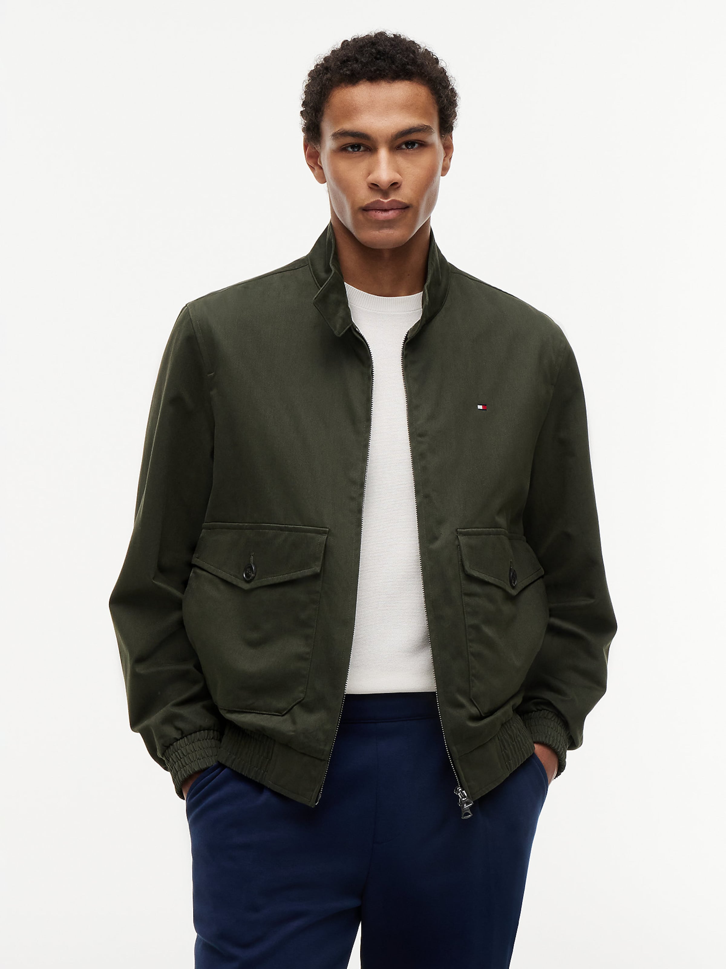 TOMMY HILFIGER Куртка межсезонная 'Harrington' в темно-зеленом цвете
TOMMY HILFIGER Куртка межсезонная 'Harrington' в темно-зеленом цвете