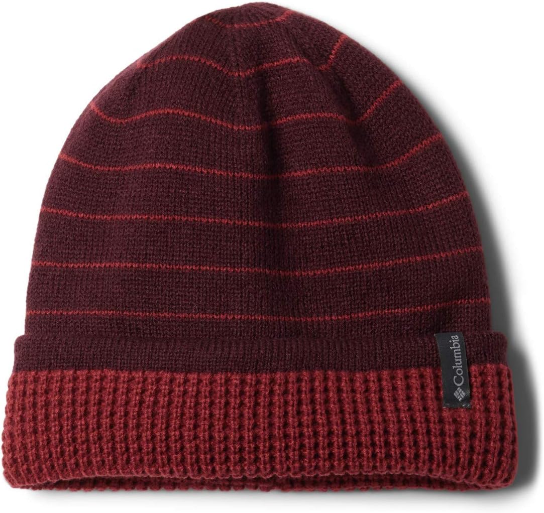 Columbia City Trek Reversible Beanie, Malbec Stripe/Marsala Red
Columbia City Trek Reversible Beanie, Malbec Stripe/Marsala Red