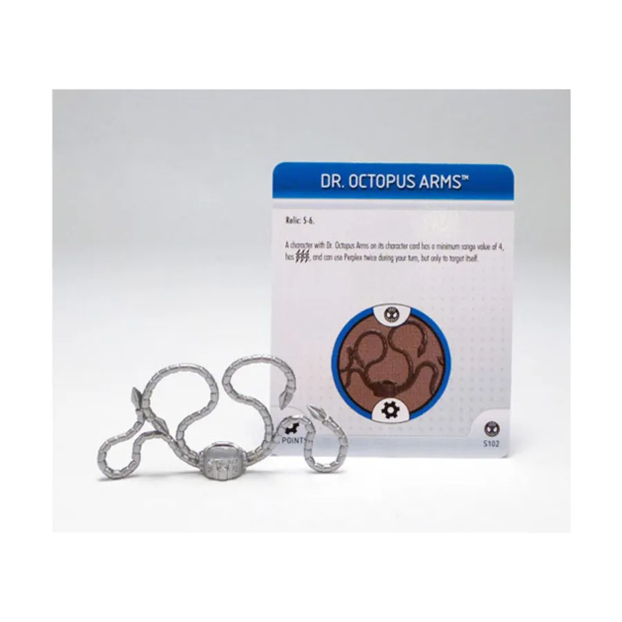 Доктор Осьминог Армс (Ограниченное издание) S102 (LE), Marvel HeroClix - Amazing Spider-Man - Singles
Доктор Осьминог Армс (Ограниченное издание) S102 (LE), Marvel HeroClix - Amazing Spider-Man - Singles