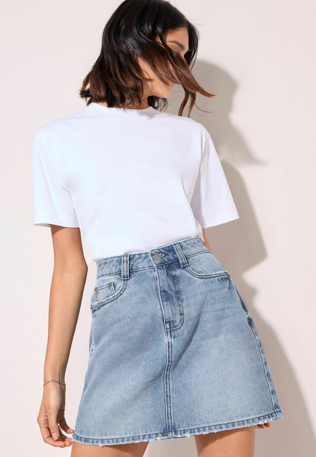 Юбка из денима REGULAR FIT Friends Like These, синий 
Юбка из денима REGULAR FIT Friends Like These, синий