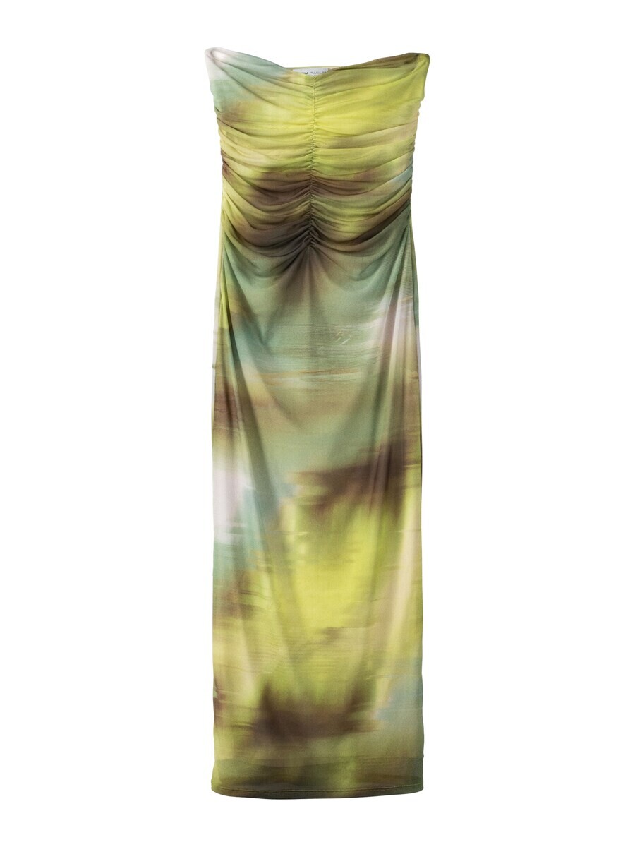 Платье миди Bershka Dress, цвет green/olive/light green/dark green
Платье миди Bershka Dress, цвет green/olive/light green/dark green