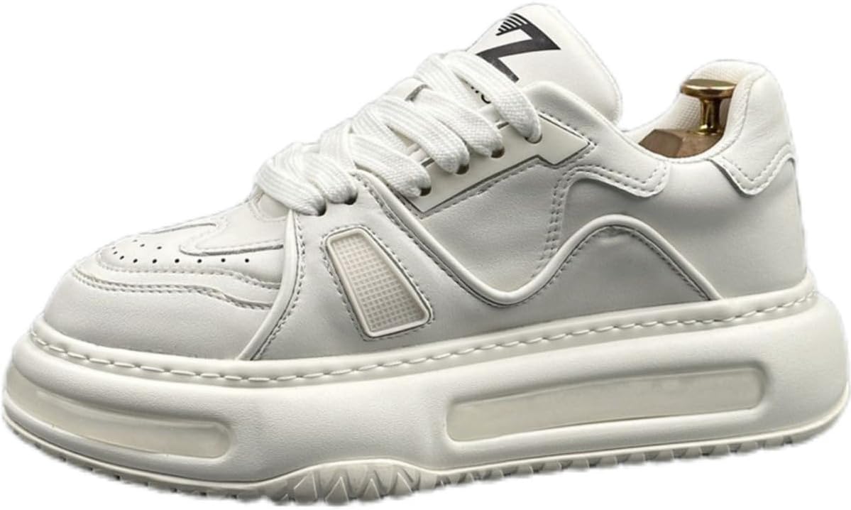 Мужские минималистичные кроссовки Y2K из искусственной кожи с приподнятой подошвой, комфортное увеличение роста для повседневной носки, с массивной 5 см подошвой и современным спортивным стилем Ctkvbmeoi, белый
Мужские минималистичные кроссовки Y2K из искусственной кожи с приподнятой подошвой, комфортное увеличение роста для повседневной носки, с массивной 5 см подошвой и современным спортивным стилем Ctkvbmeoi, белый