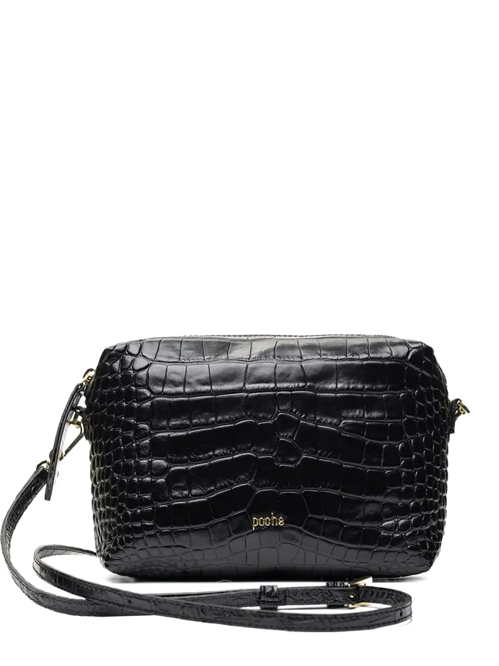 Тиснёная сумка через плечо Poche Paris, черный
Тиснёная сумка через плечо Poche Paris, черный