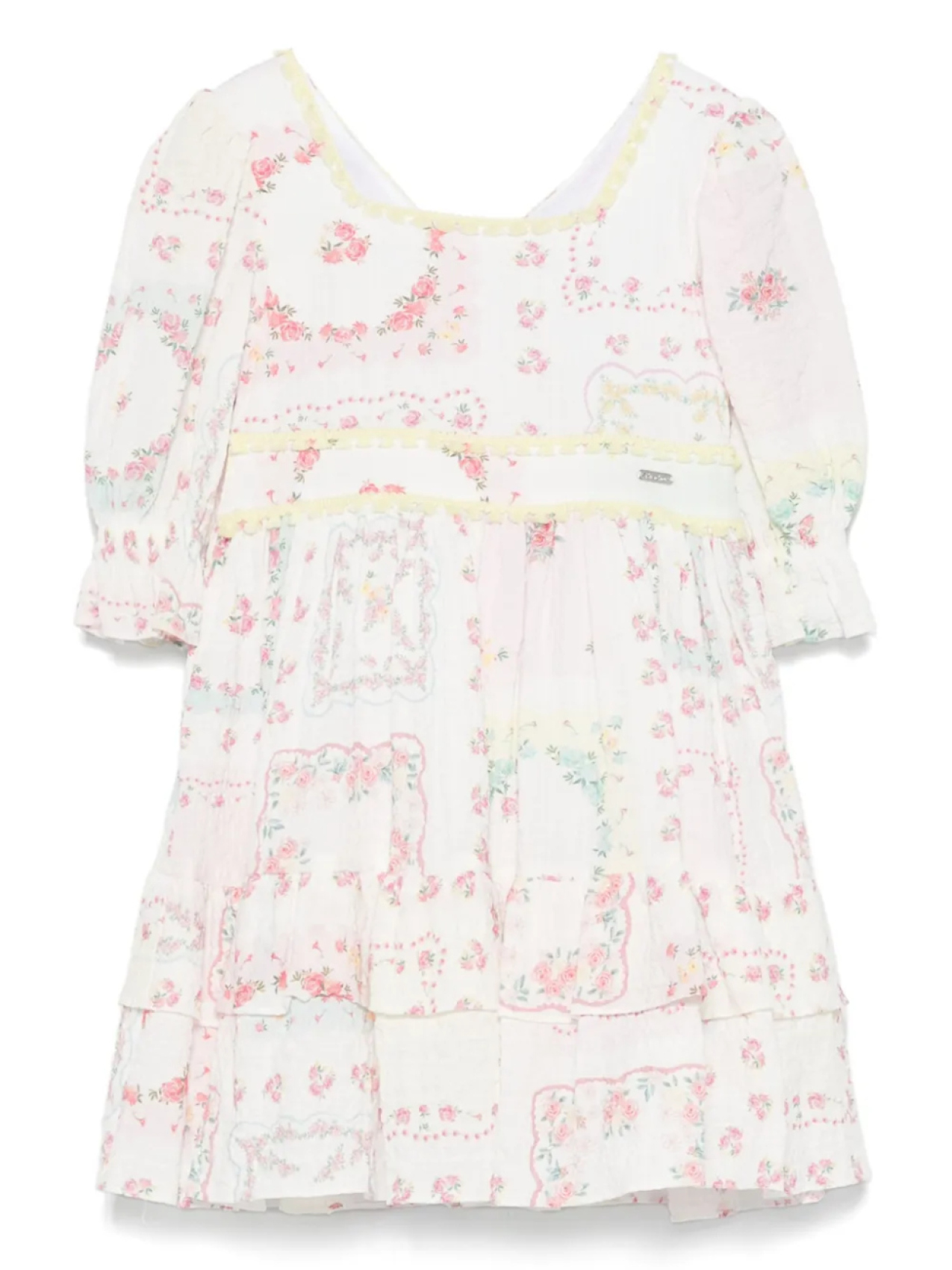 Платье с цветочным принтом Patachou, белый
Платье с цветочным принтом Patachou, белый