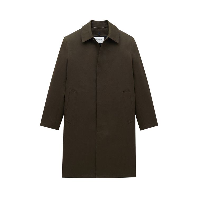 Пальто Saint Laurent Thermal Waterproof Raincoat, Vert Fonce
Пальто Saint Laurent Thermal Waterproof Raincoat, Vert Fonce